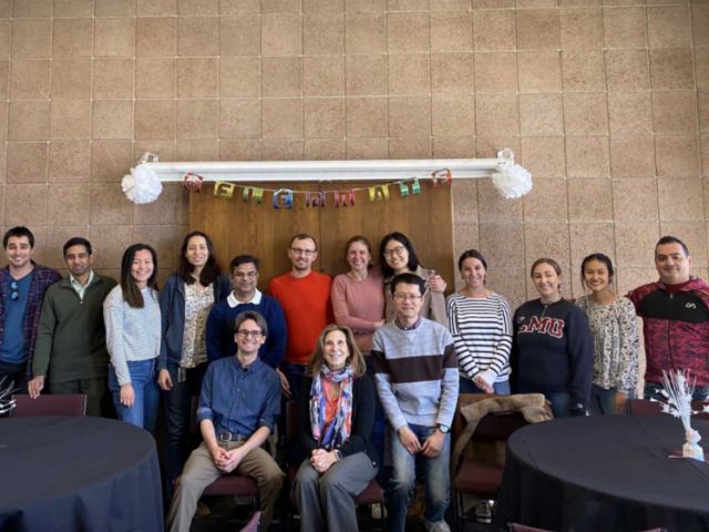 Art in the hallway by local Santa Barbara artist