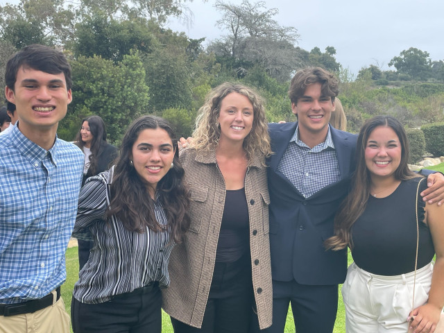 Photo of Hadley and her SIMS mentees