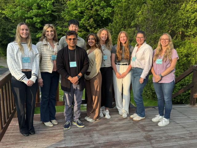 Members of the Montell and Morrissey labs attend the 2025 Phagocytes GRC